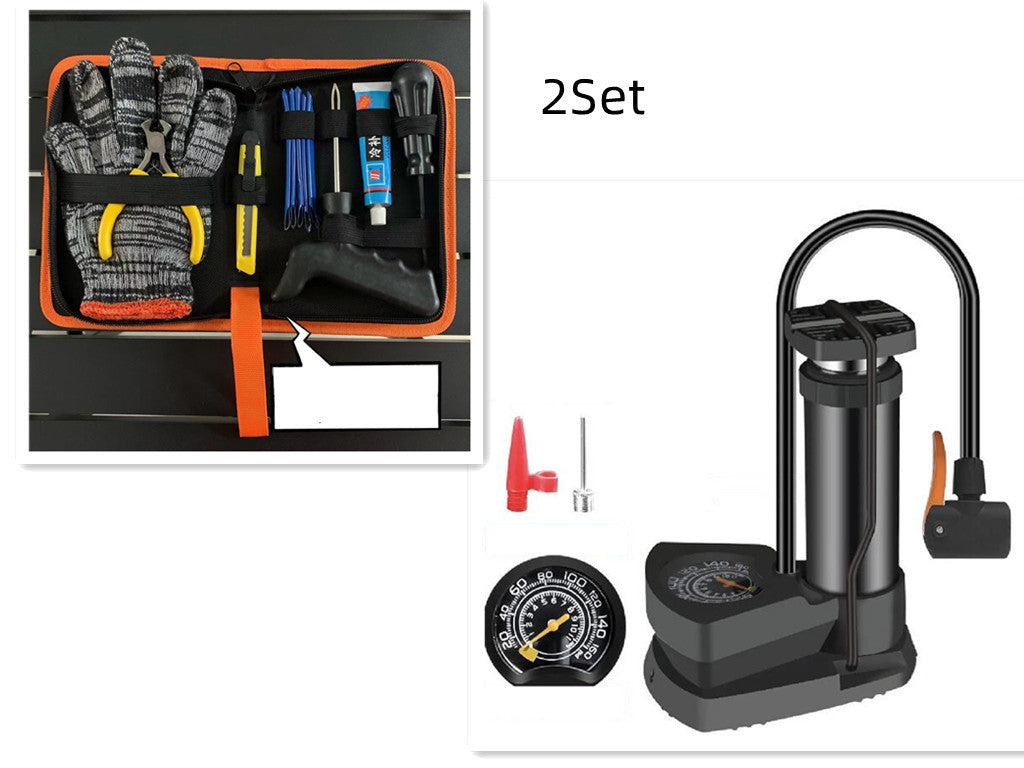 Tubeless Motorcycle Tire Repair Kit for Roadside Emergencies