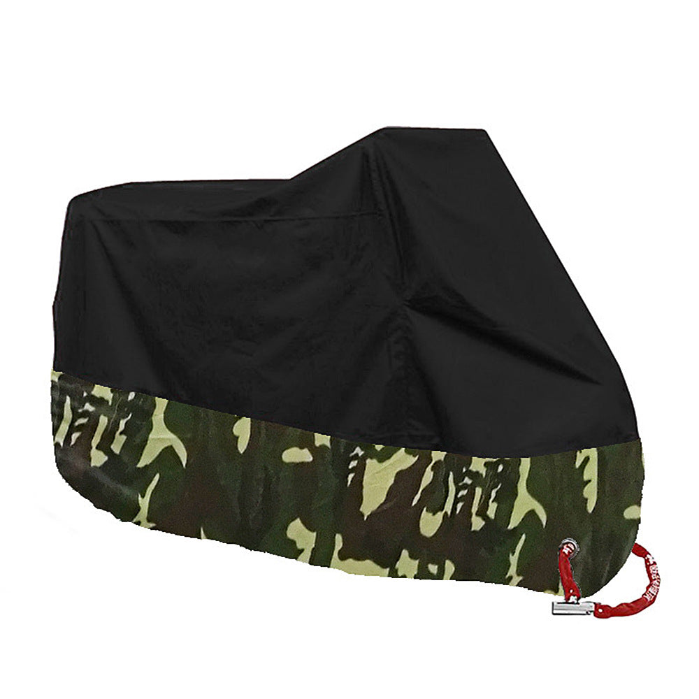 UV50+ Waterproof Motorcycle Cover – 190T Polyester