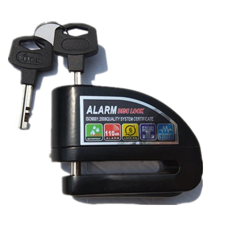 Motorcycle Disc Brake Alarm Lock – Aluminum Anti-Theft Lock