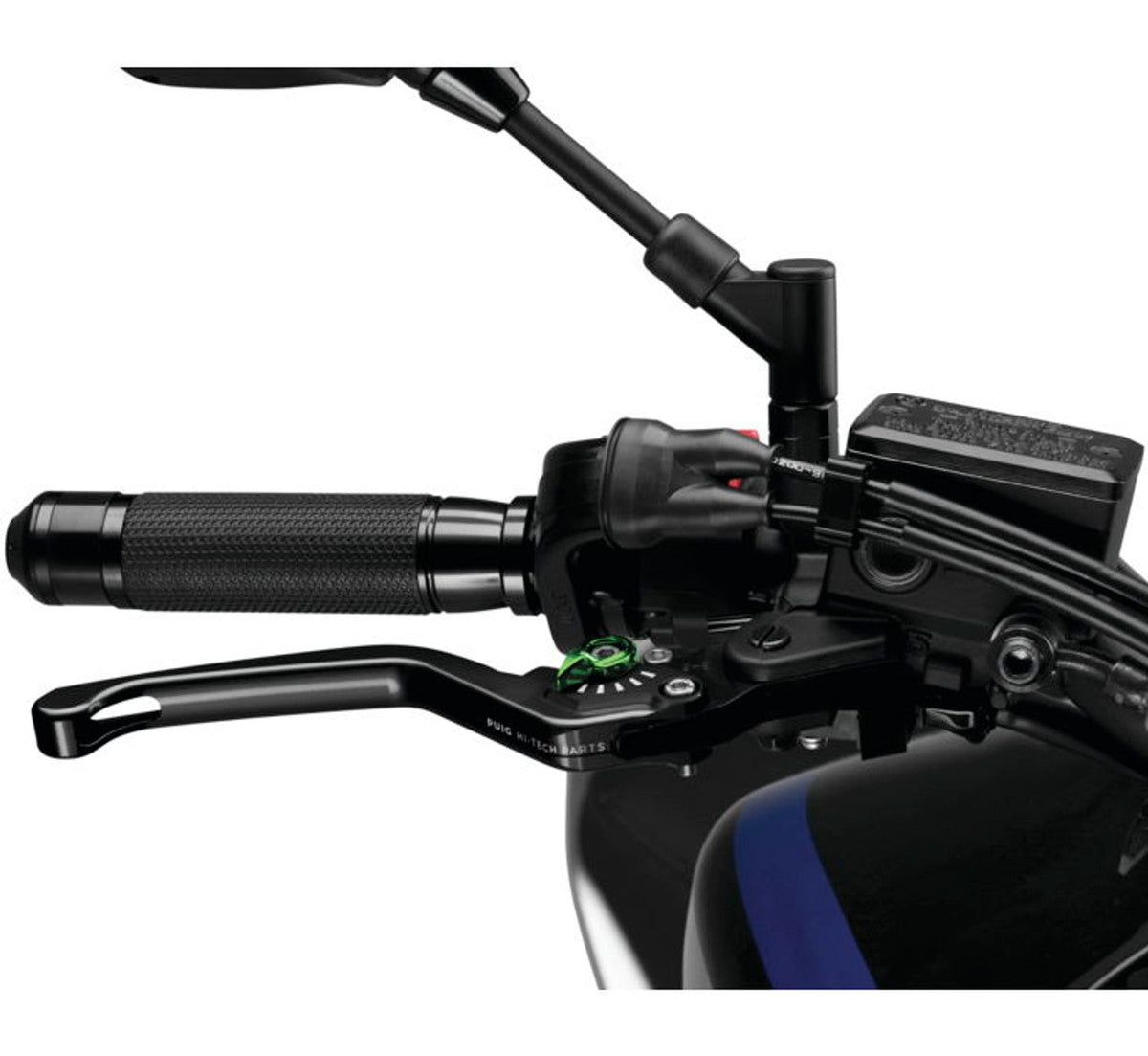 PUIG 3.0 Brake And Clutch Levers Black/Green 120NV