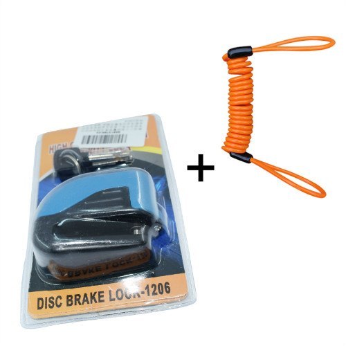 110dB Motorcycle Disc Brake Alarm Lock – Anti-Theft Security