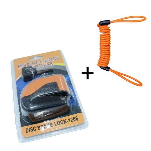 110dB Motorcycle Disc Brake Alarm Lock – Anti-Theft Security