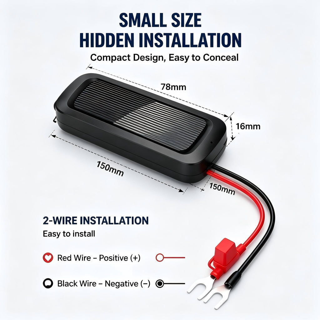 4G Motorcycle GPS Tracker & Anti-Theft Alarm