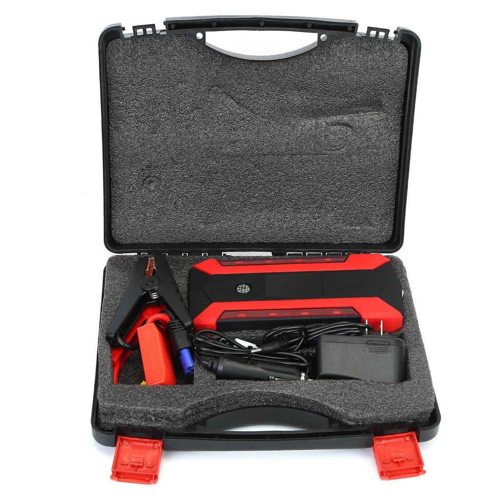 1000A Portable Jump Starter & 20,000mAh Power Bank with LCD