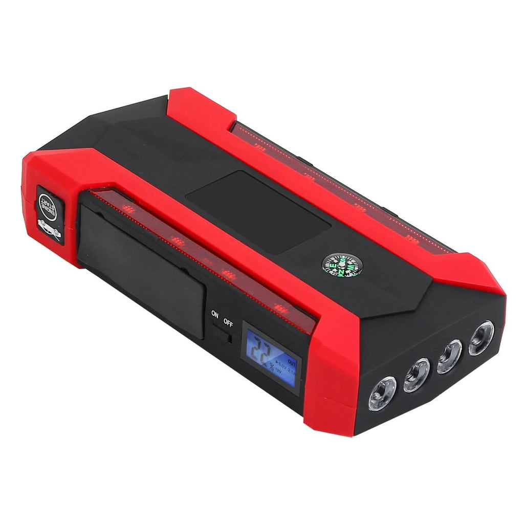 1000A Portable Jump Starter & 20,000mAh Power Bank with LCD