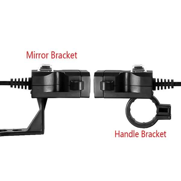 Waterproof Dual USB Motorcycle Handlebar Charger – 9V–24V